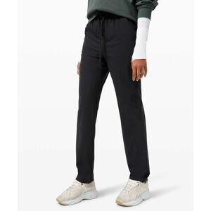 Womens Lululemon Blue Keep Moving High Rise Full Length Pockets Joggers-SZ 14